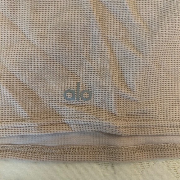 ALO Yoga Taupe Crop Top - Picture 3 of 4